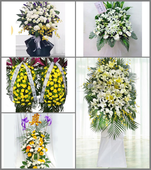 北京顺义区张镇吕布屯村白事花篮预定